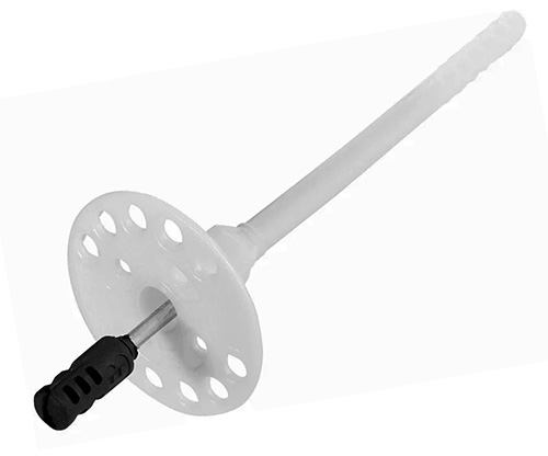 Дюбель для теплоизоляции с термоголовкой 10х150, HARDWEX